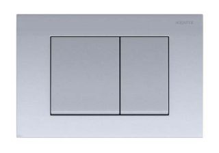 Кнопка смыва Aquatek KDI-0000011 хром матовый